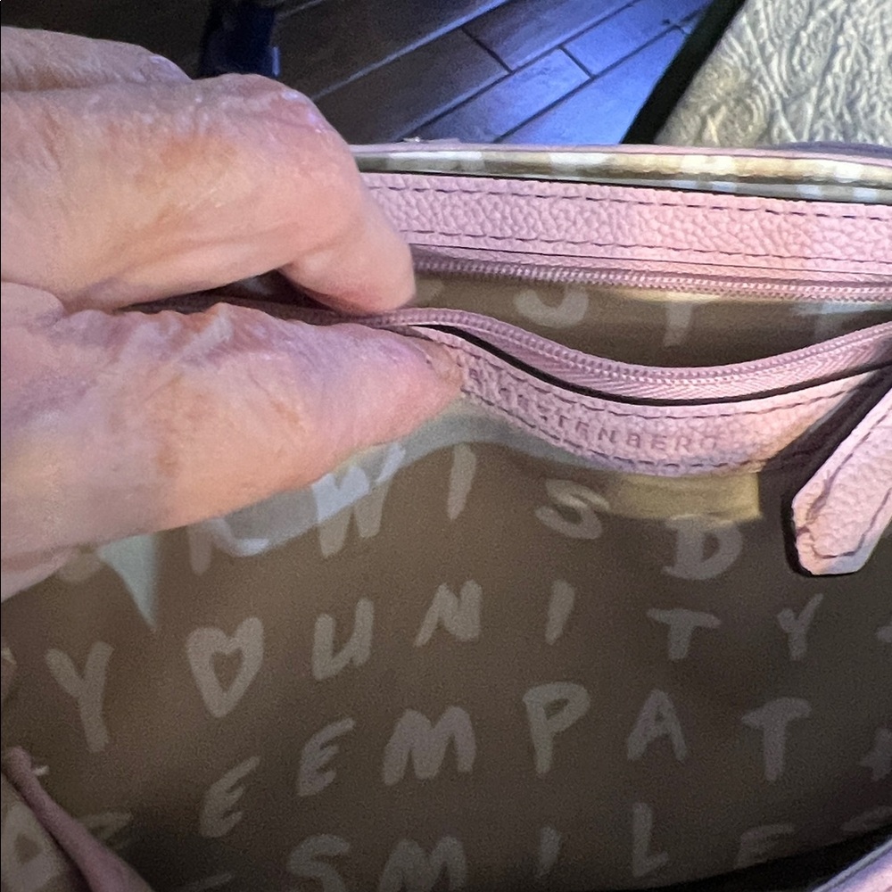Aimee Kestenberg Light Pink Shoulder Crossbody Bag - Picture 10 of 16